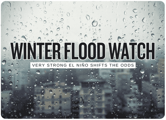 A Very Strong El Niño Is Building. What Could It Mean for U.S. Flood Risk This Winter?
